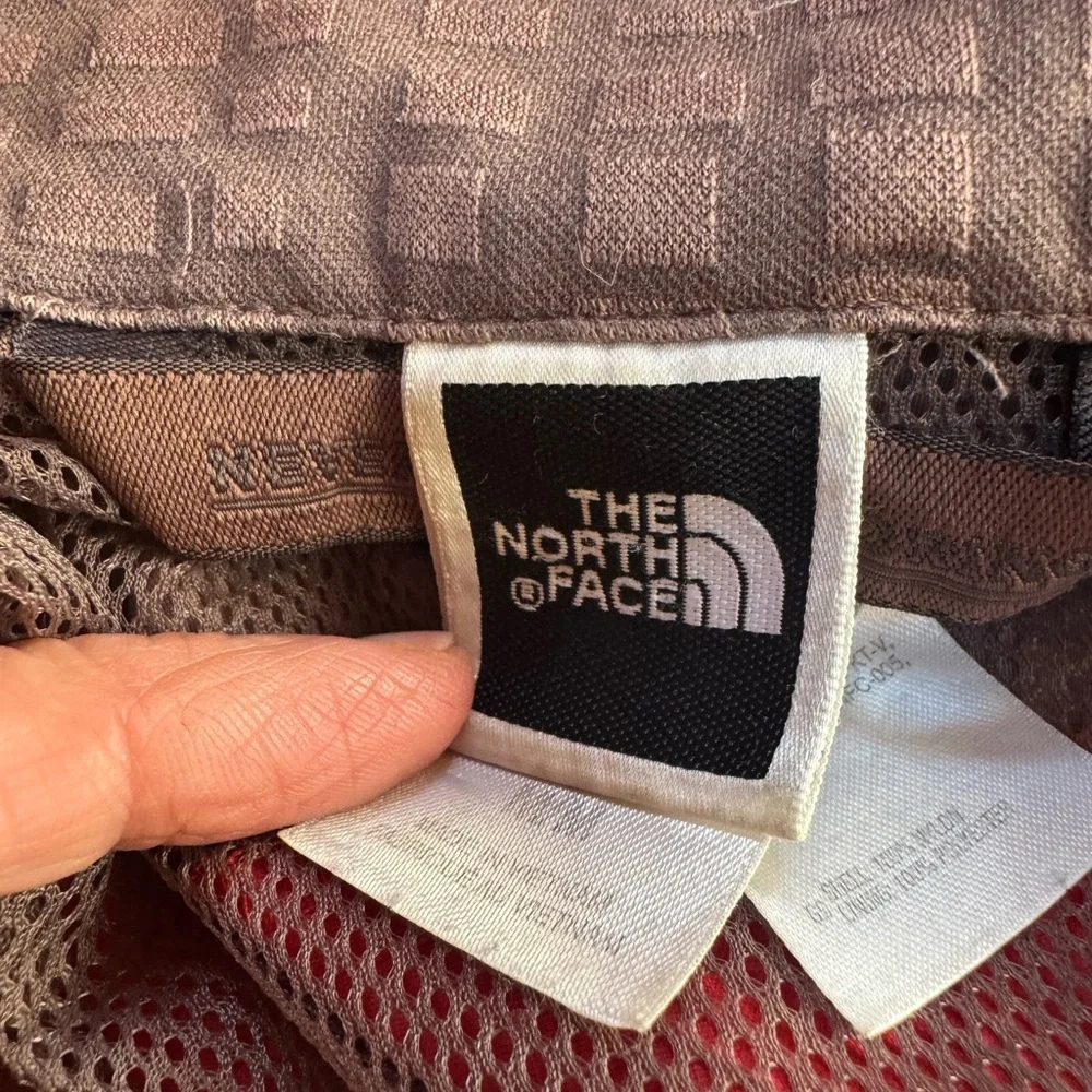 The North Face Burnt‎ Orange & Gray Hydrenalite Lightweight Zip Up Jacket